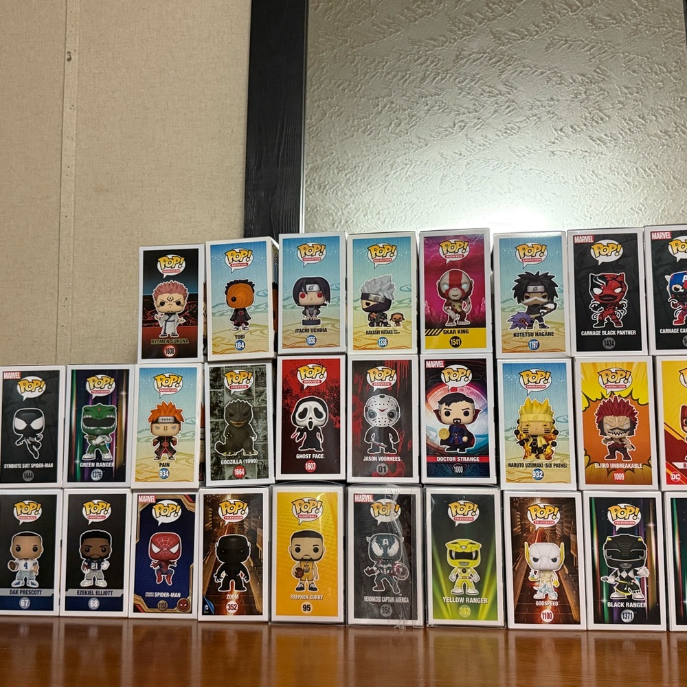 Pop Collectible Figurines Set with Unique Character Designs